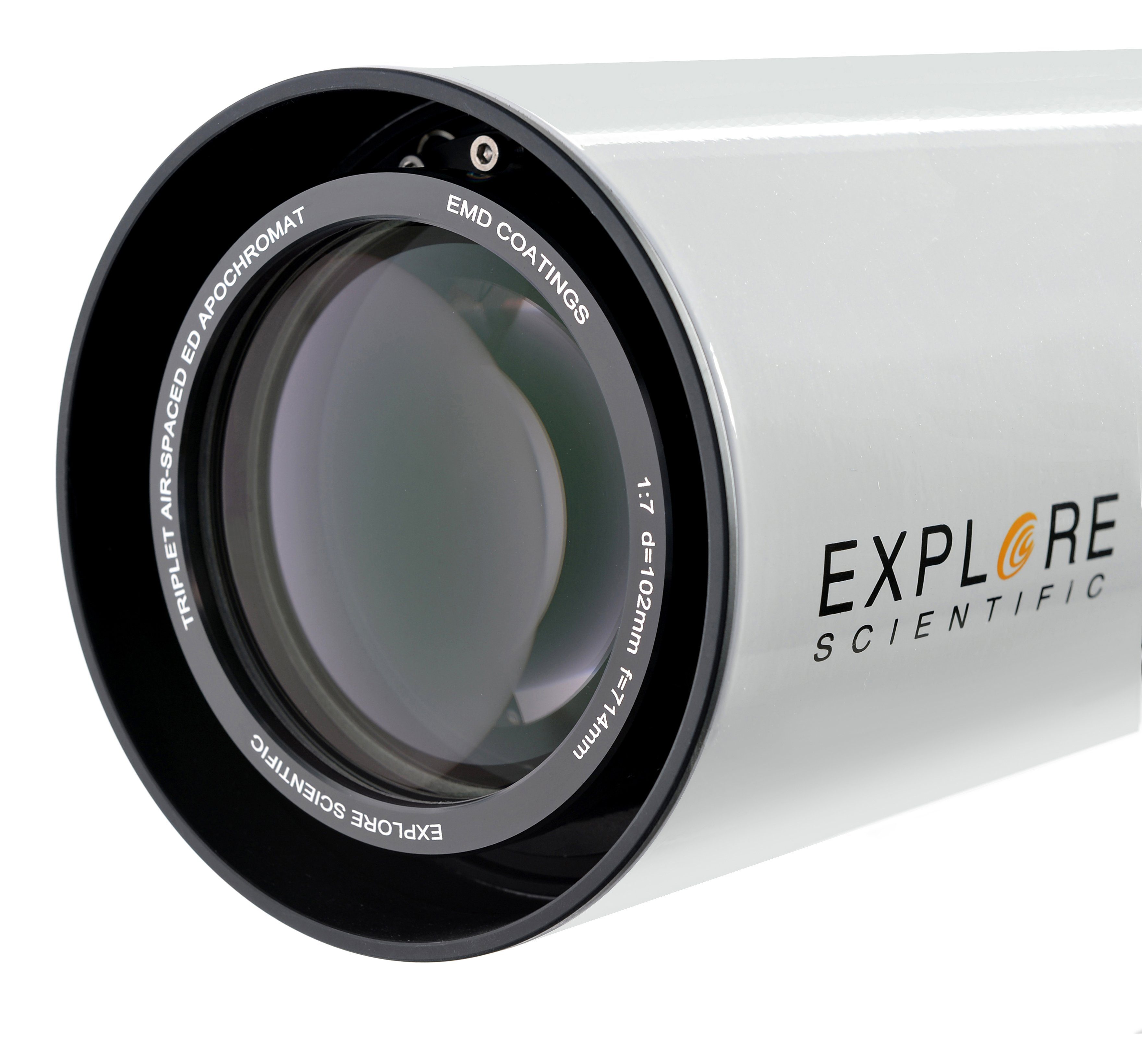 EXPLORE SCIENTIFIC Teleskop ED APO 102mm f/7 Alu FCD-100 Alu HEX