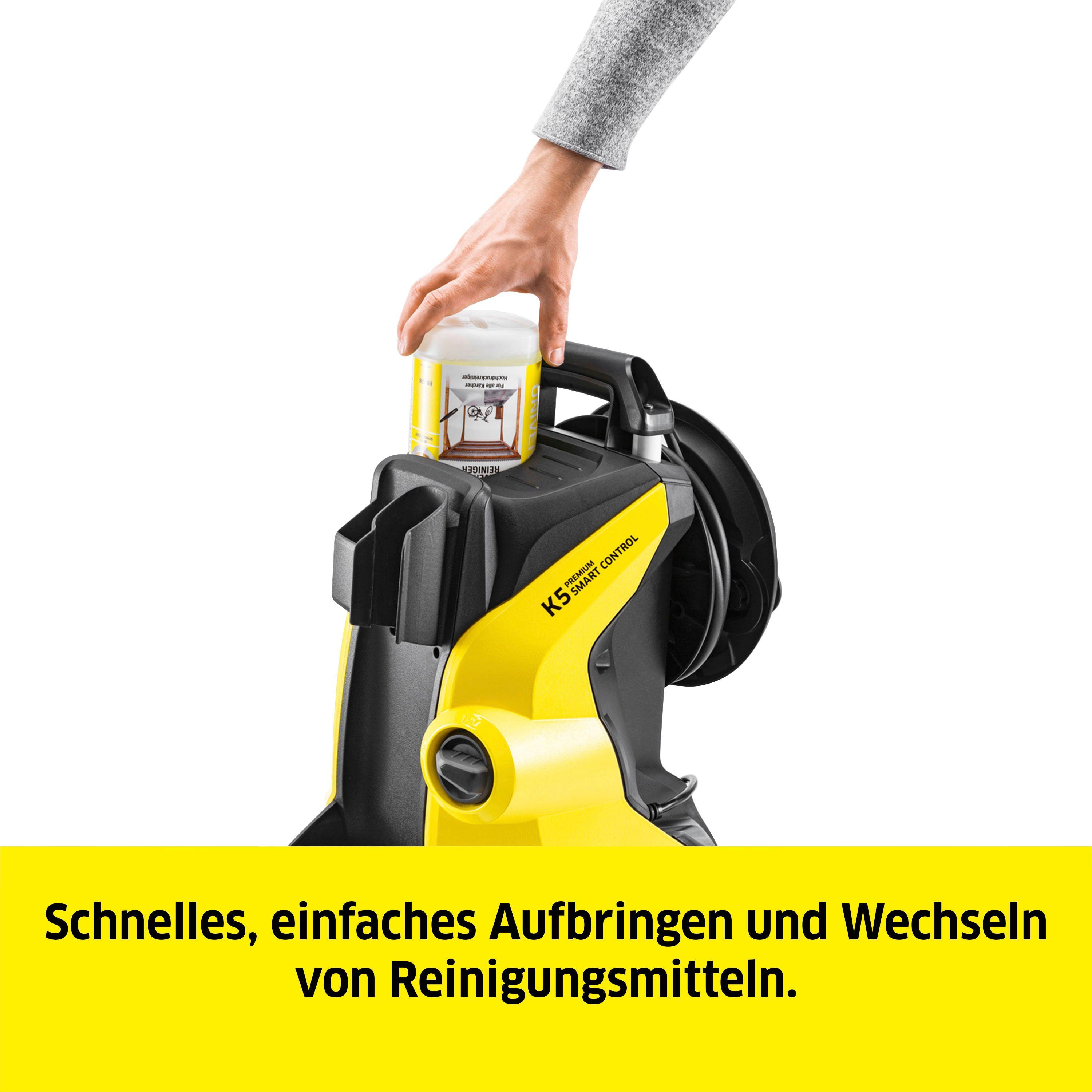 KÄRCHER Hochdruckreiniger K 5 Premium Smart Control, Druck max: 145 bar, Fördermenge max: 500 l/h, Home & Garden App, Smart Control-Pistole