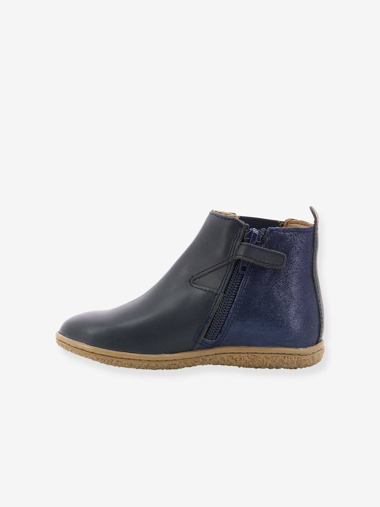 Kickers Mädchen Boots VERMILLON KICKERS - lackschwarz