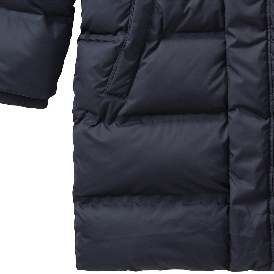 Jungen Puffer Mantel mit Kapuze