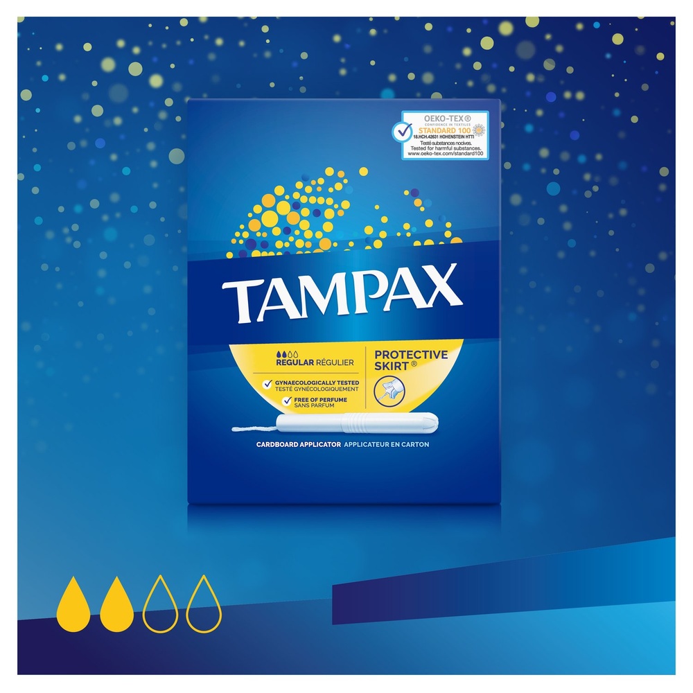 tampax Tampax Régulier Tampons Applicateur 20 Tampons