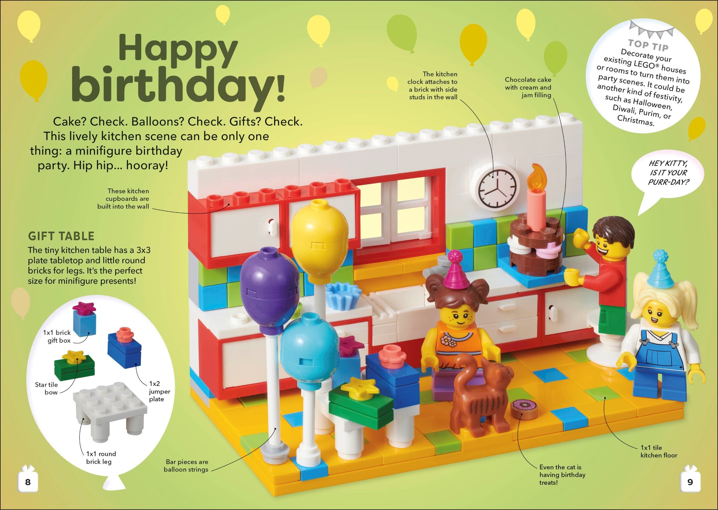 Party Ideas with Exclusive LEGO Cake Mini Model 5007580