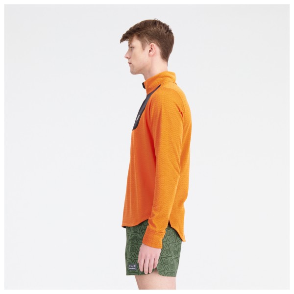 New Balance - NB Heat Grid Half Zip - Laufshirt