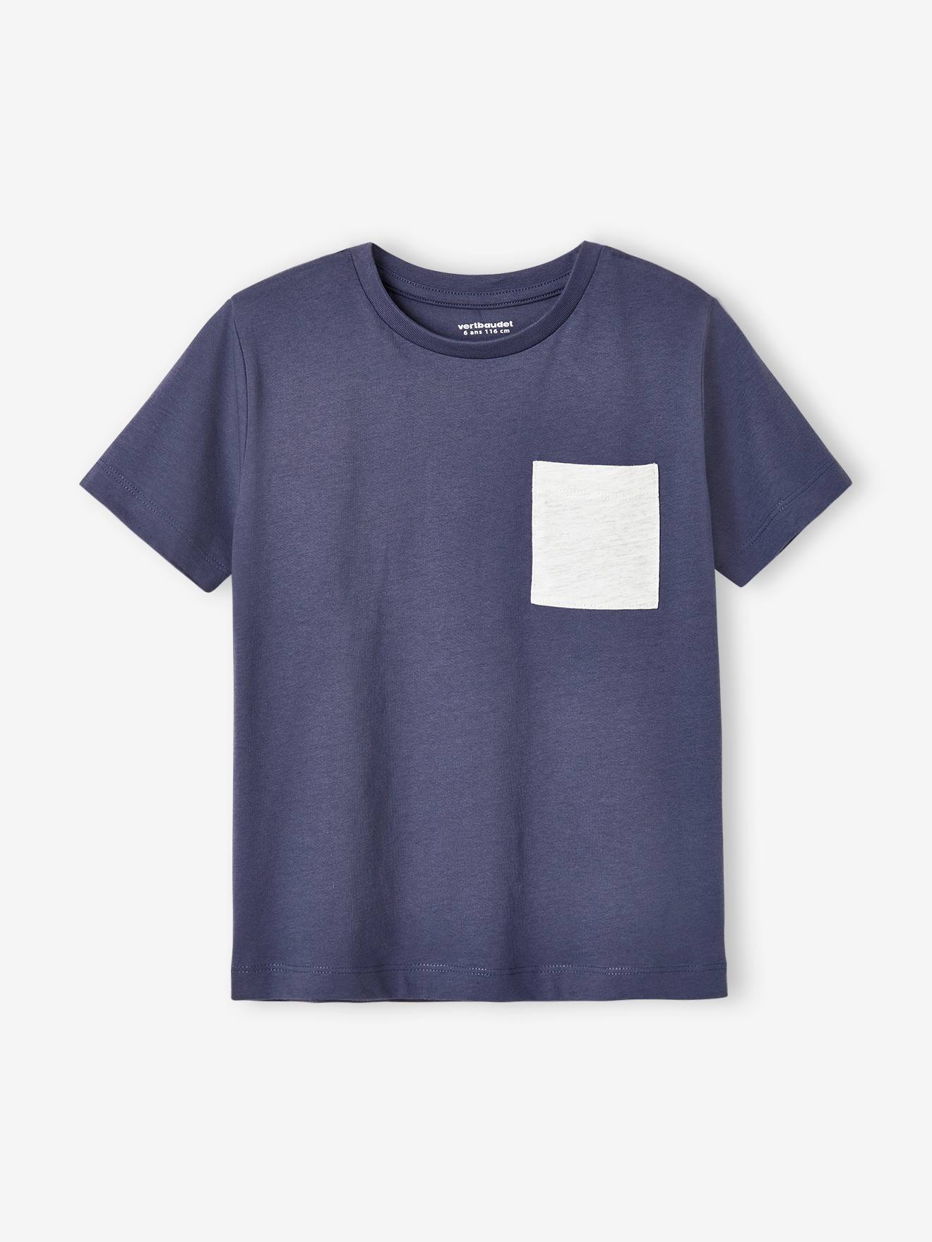 Lot de 3 T-shirts Basics garçon manches courtes lot mastic