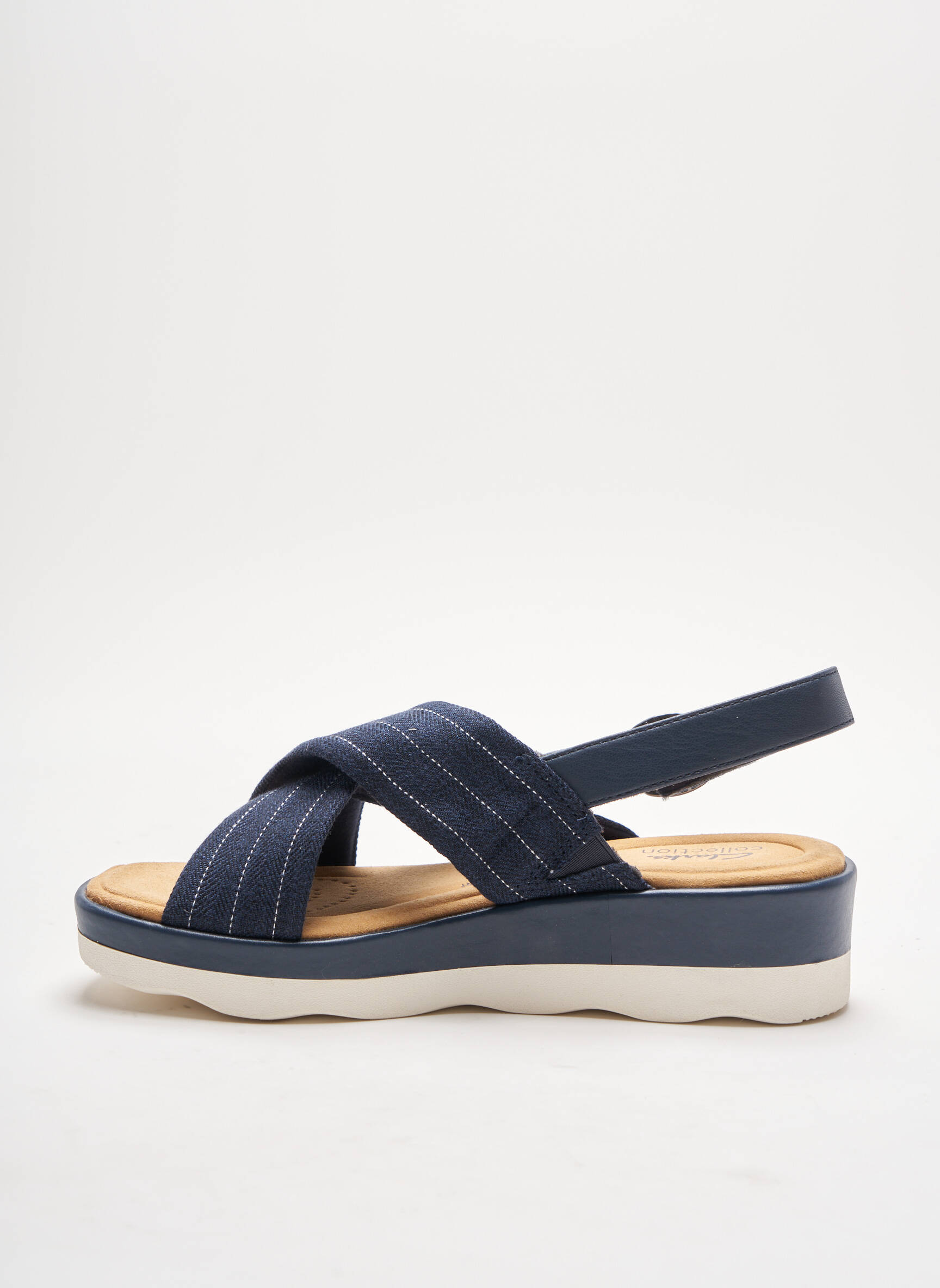 Clarks Sandales Nu Pieds Femme couleur bleu
