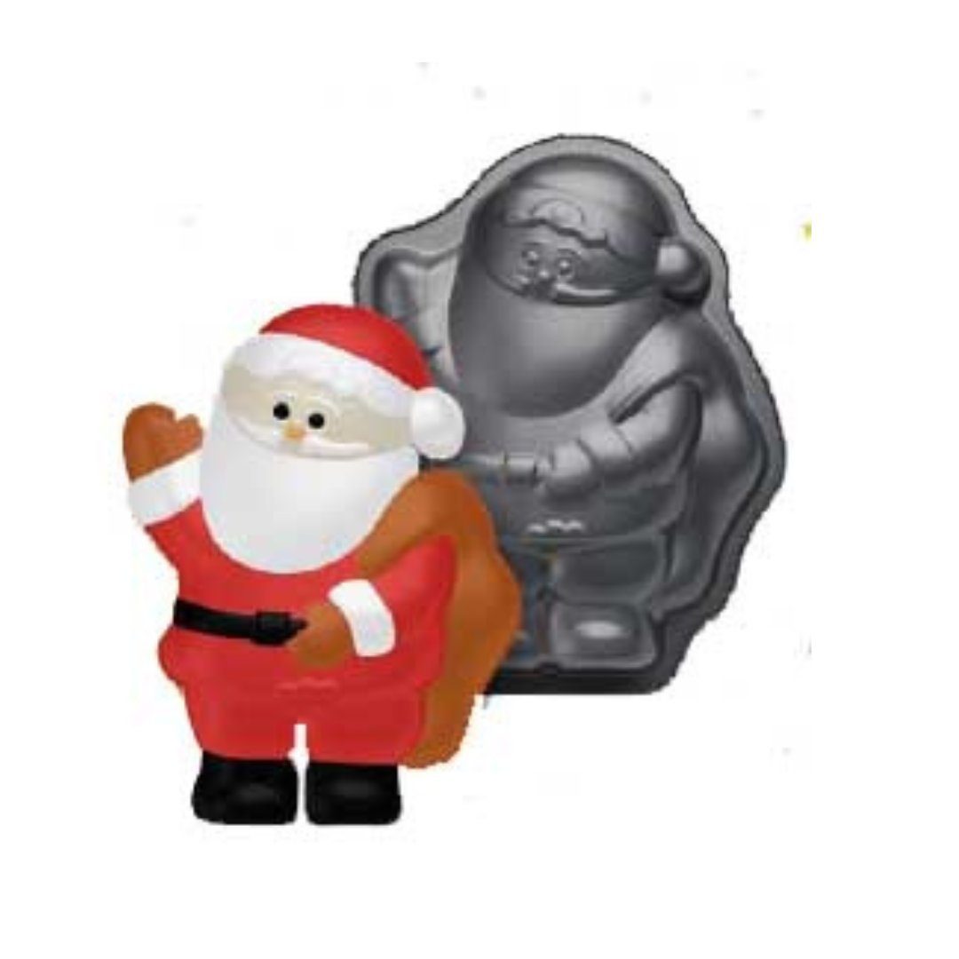 Partystrolche Backform Weihnachtsmann Backform Nikolaus Backen zu Weihnachten