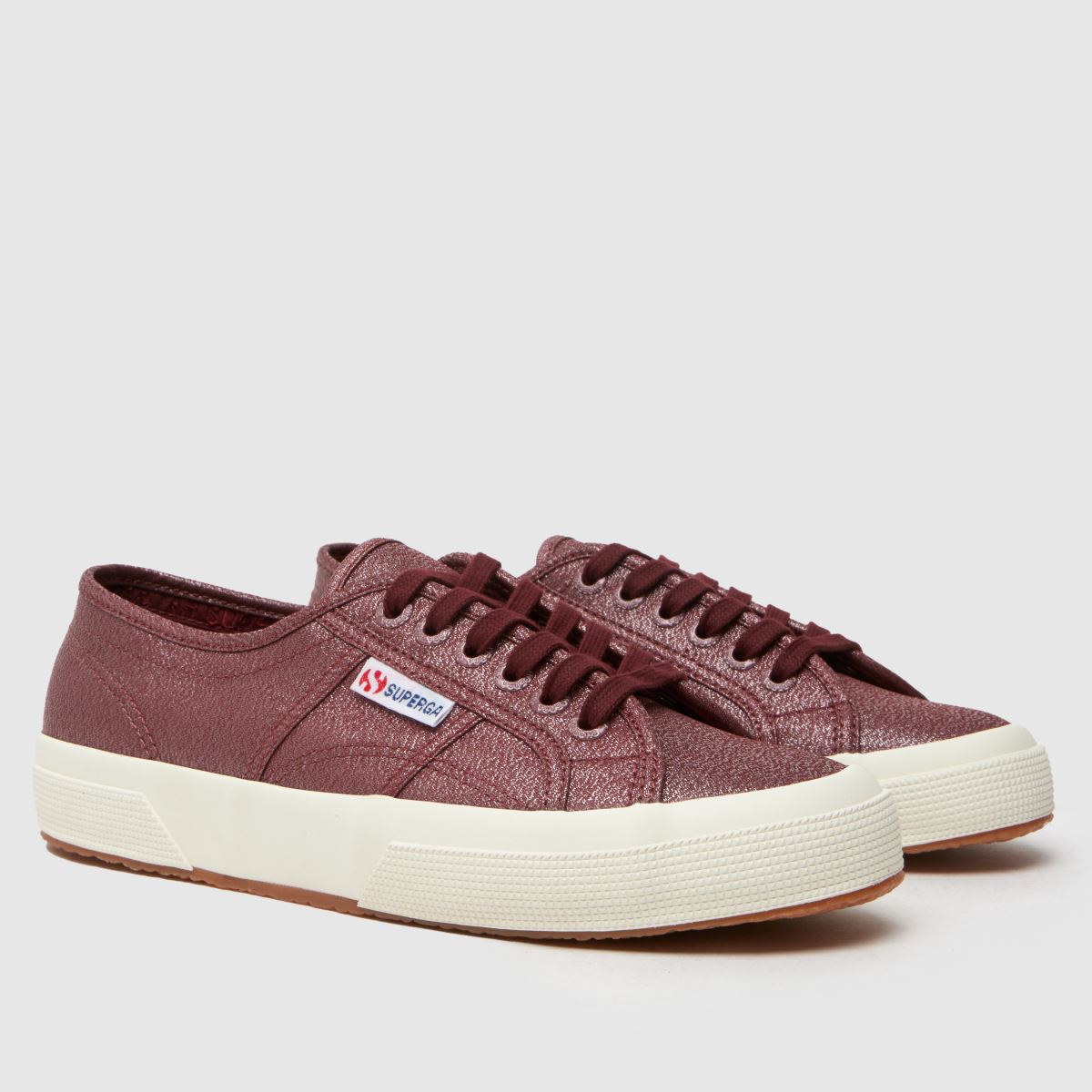 Superga 2750 Lamew – Vinröda sneakers