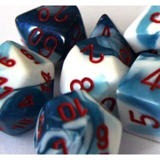 Astral Blue-White with Red 12xW6 [Gemini]