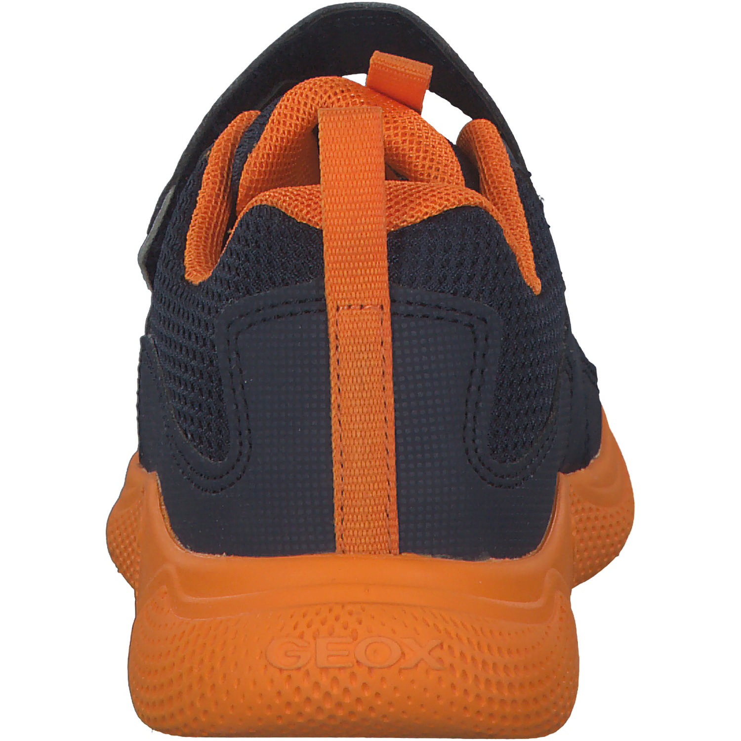 Geox J26GBA, Sneakers Low, Kinder, NAVY/ORANGE