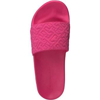 Tommy Hilfiger TH Elevated Slide in pink