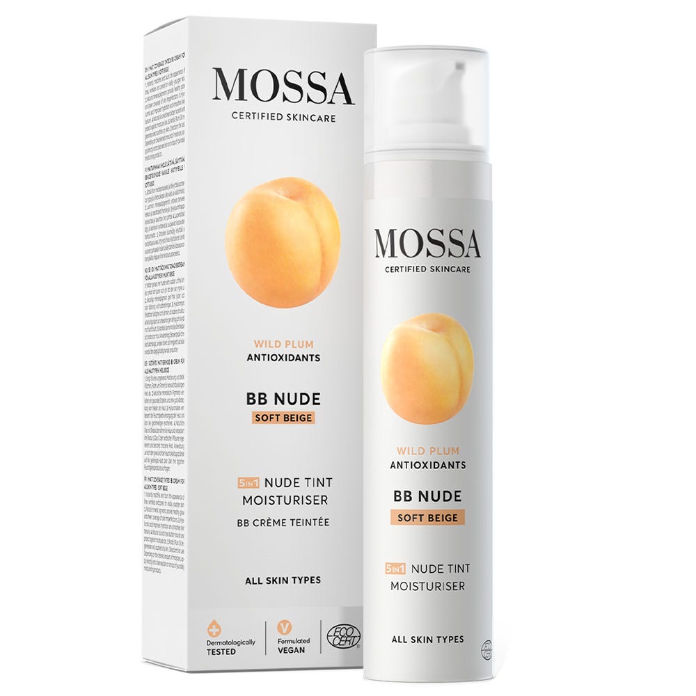 MOSSA BB Nude Soft Beige 5in1 Moisturiser 50 ml