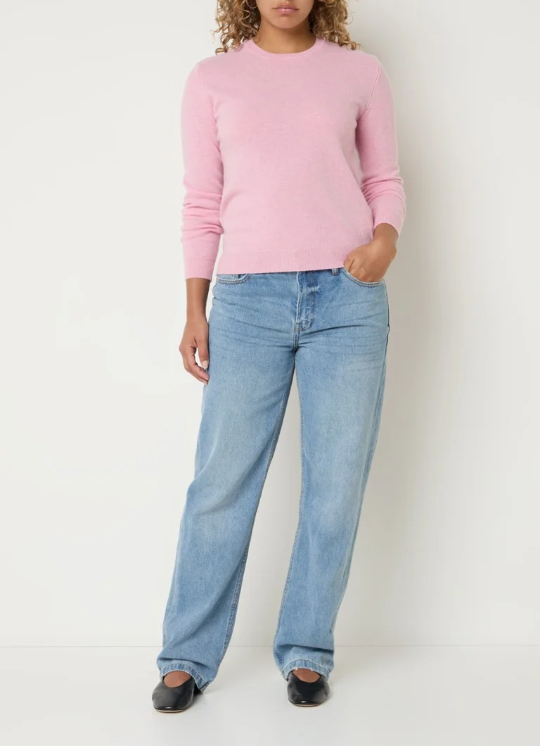 Maglione Benetton in lana merino a maglia fine