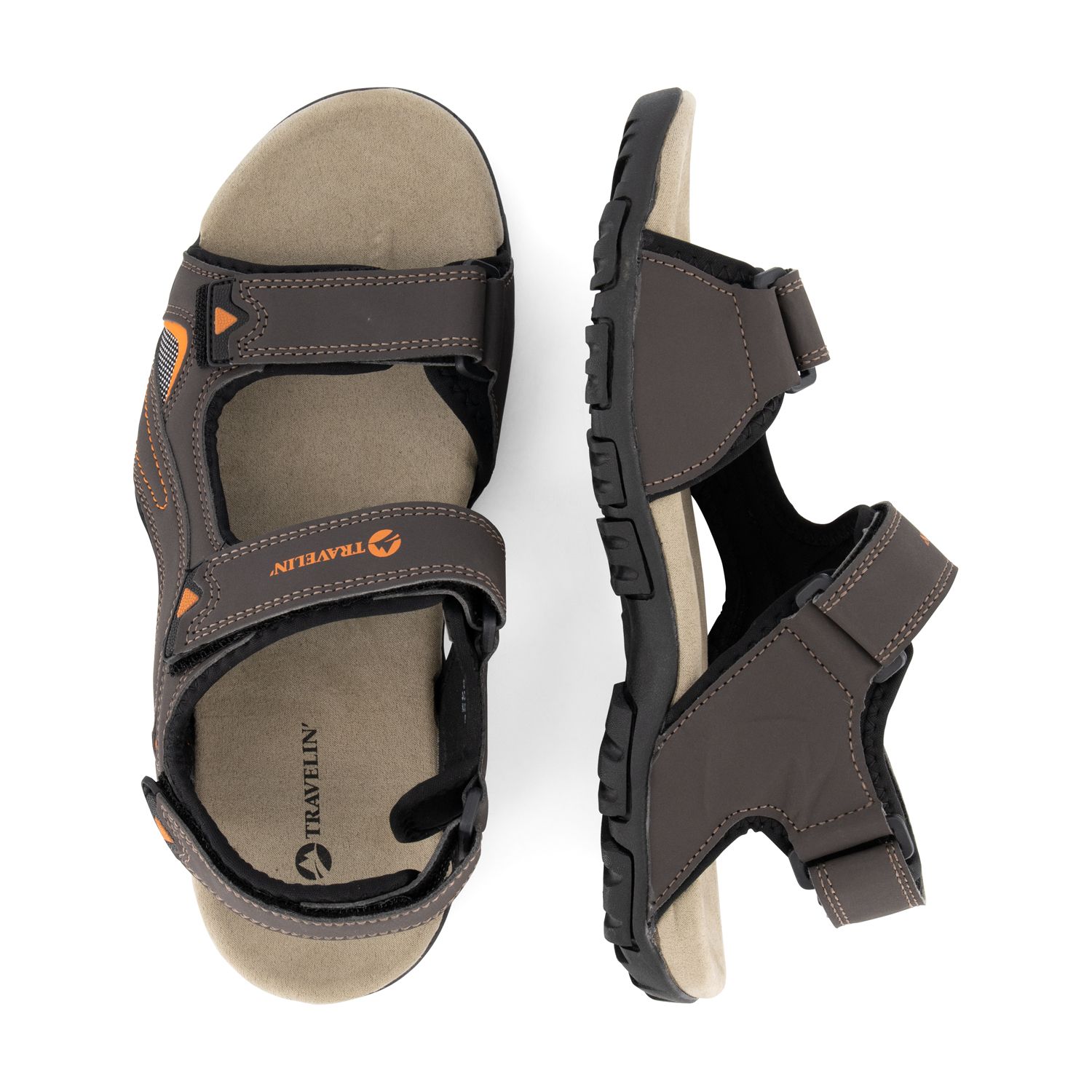 Travelin' Volda braune Herren Sandalen