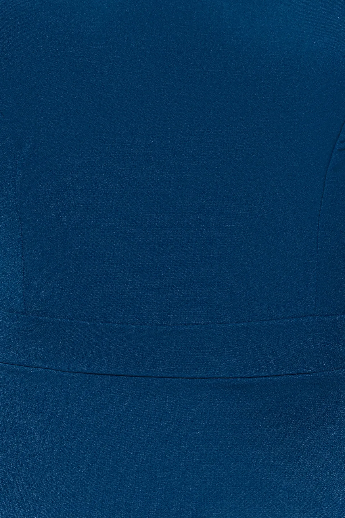Trendyol Collection  Ärmelloses, gewebtes Minikleid mit gewebtem Rücken und Petrol-Taille, detailliertes Detail TWOSS23EL01273