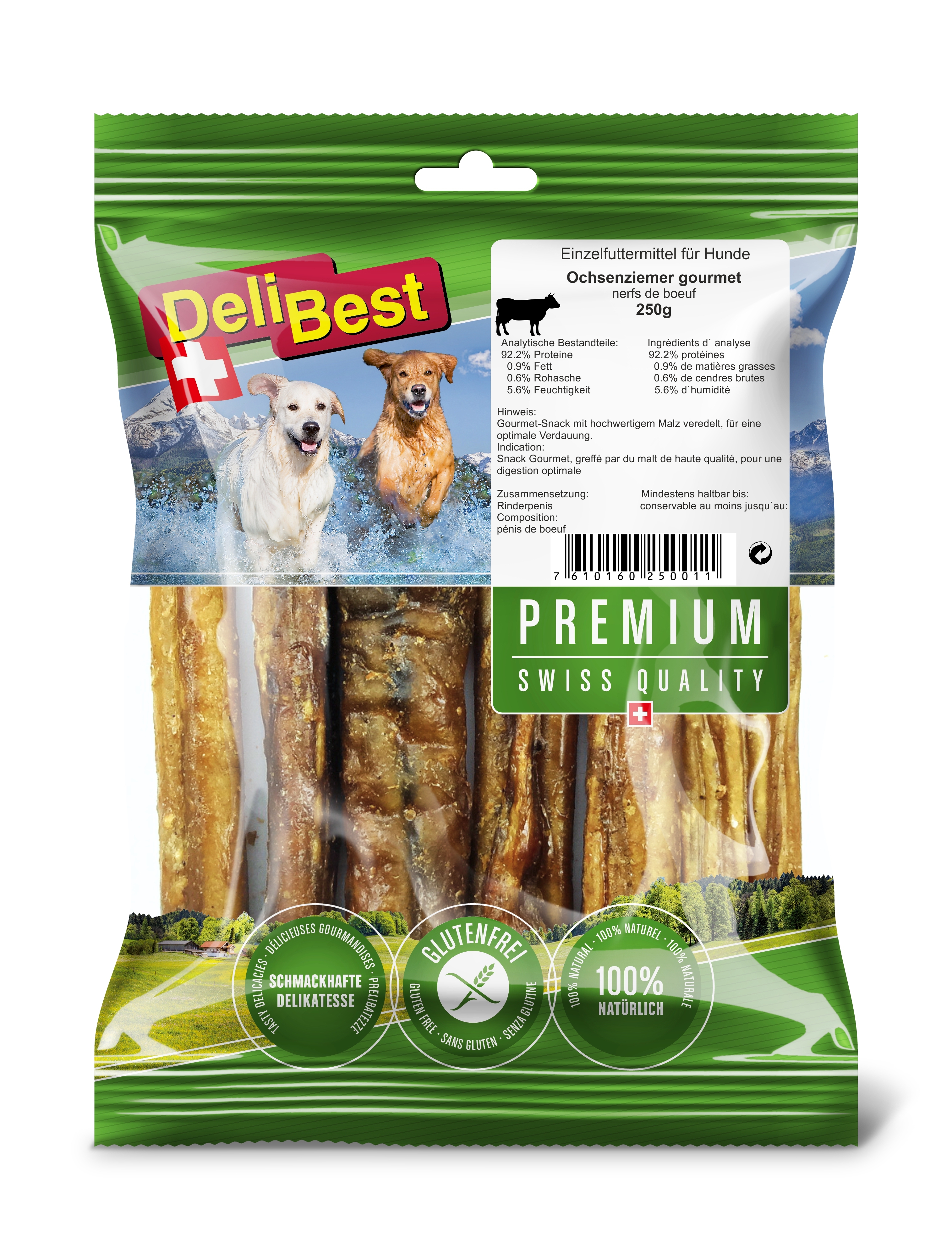 DeliBest Snacks DeliBest Ochsenziemer 250g