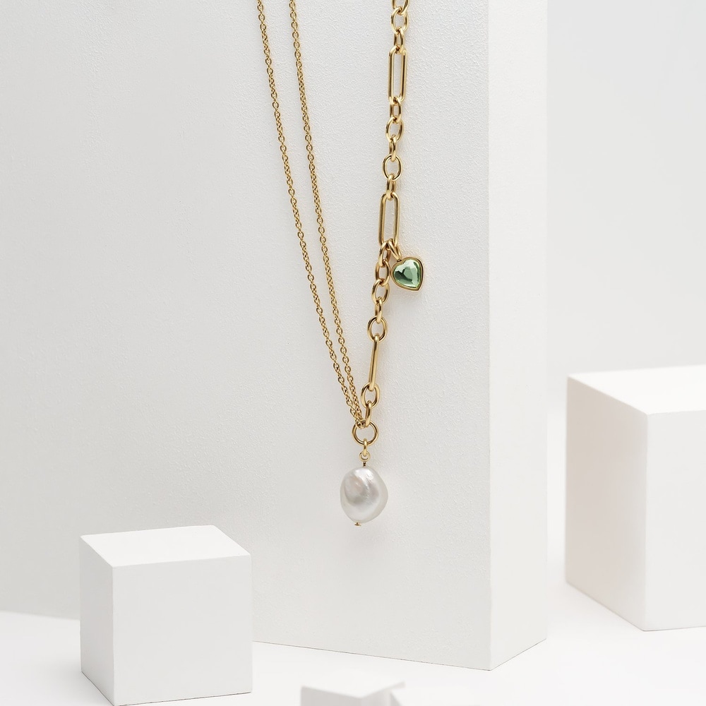 GMK Collection Chaînette Acier inoxydable collier