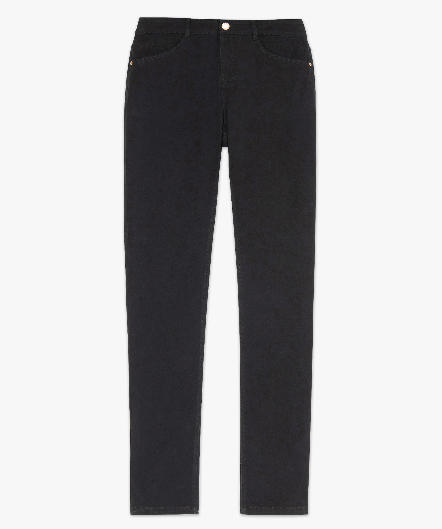 Jean femme coupe regular noir - Longueur L30 noir | GEMO