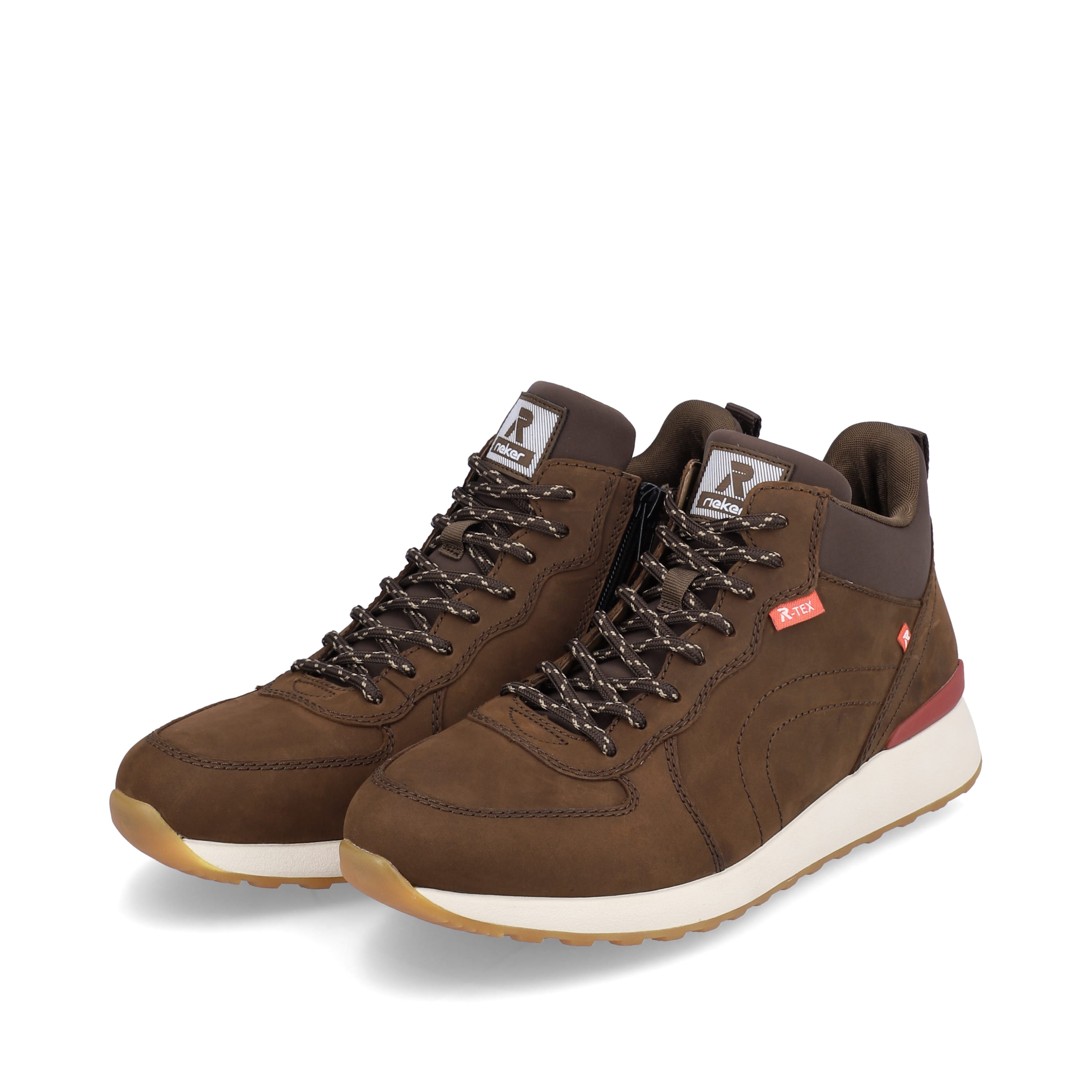 Rieker Herren Sneaker High wood brown