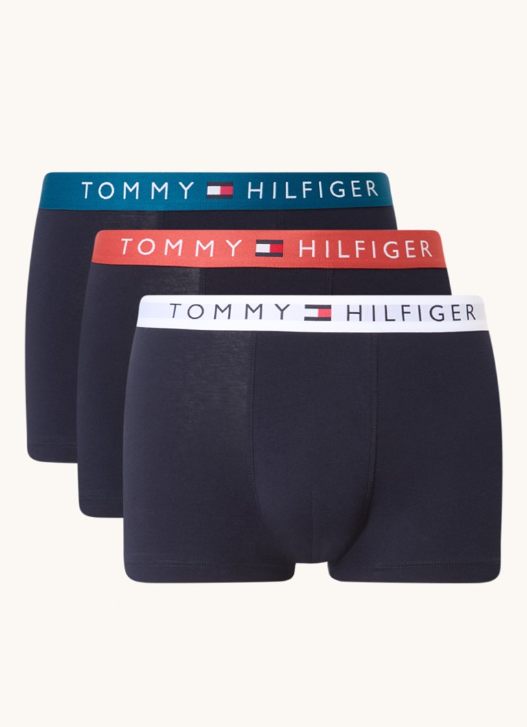 Boxers Tommy Hilfiger avec bande logotée, lot de 3