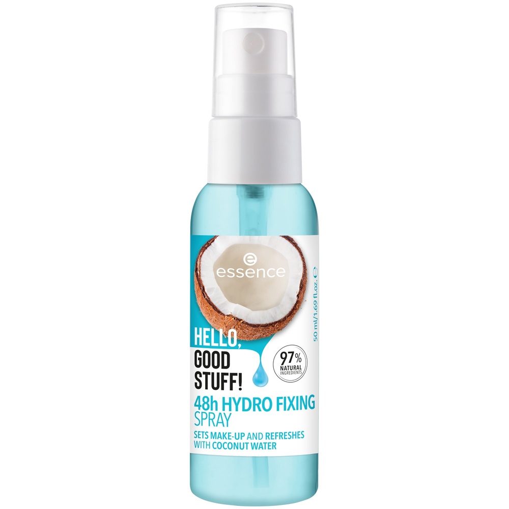 essence HELLO, GOOD STUFF! 48h HYDRO FIXING SPRAY spray fixateur Sprays Fixateurs de Maquillage