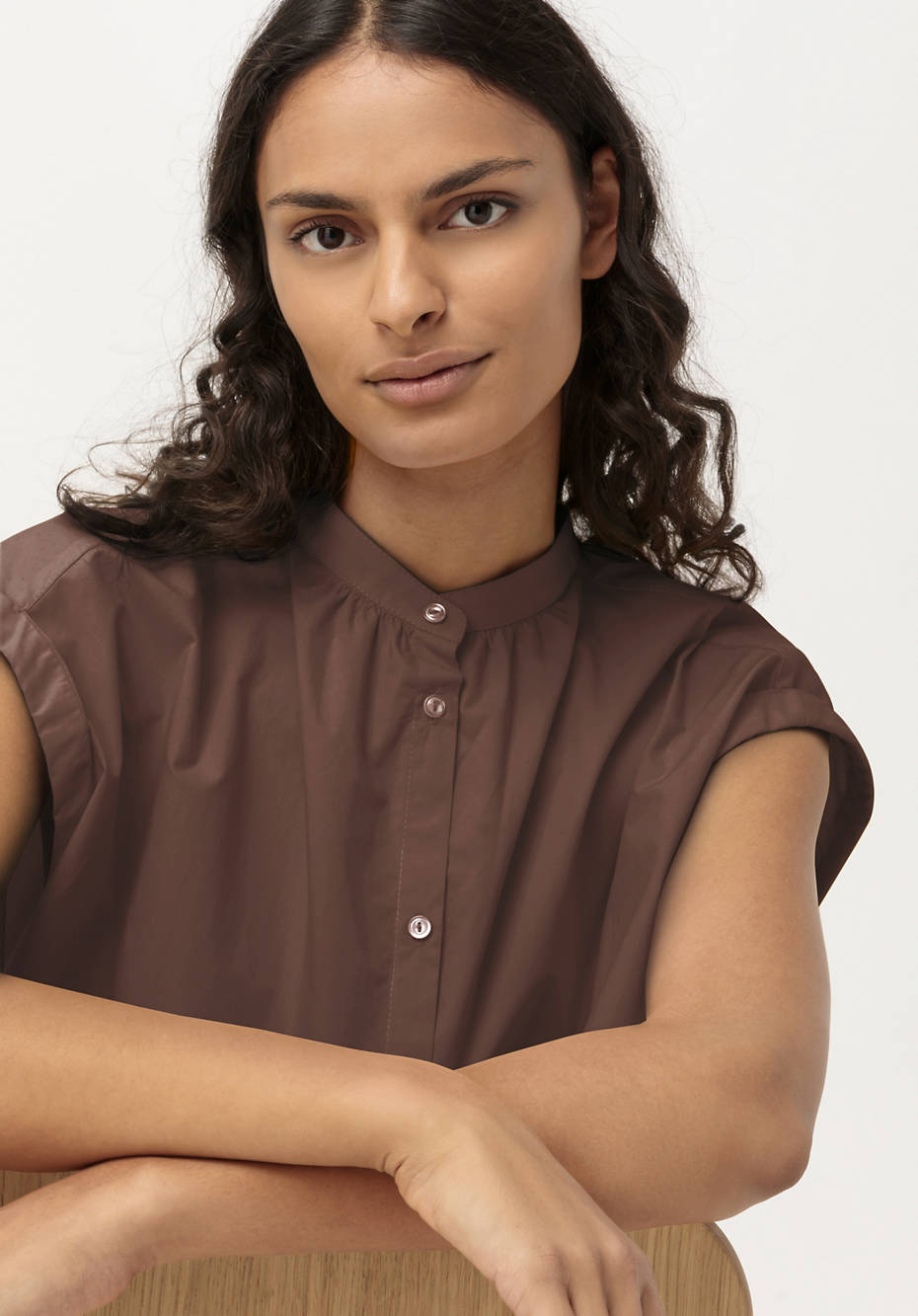 Bluse aus reiner Bio-Baumwolle