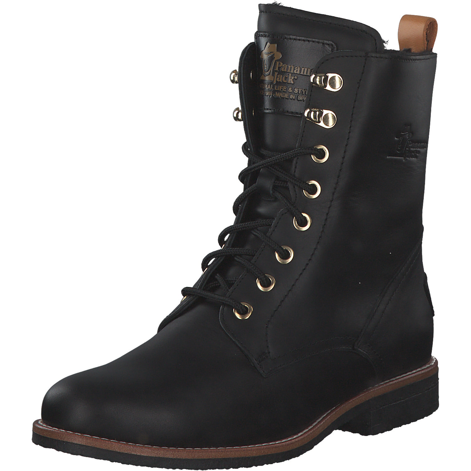 Panama Jack Travelling Gatha Igloo B, Schnürstiefeletten, Damen, negro/black