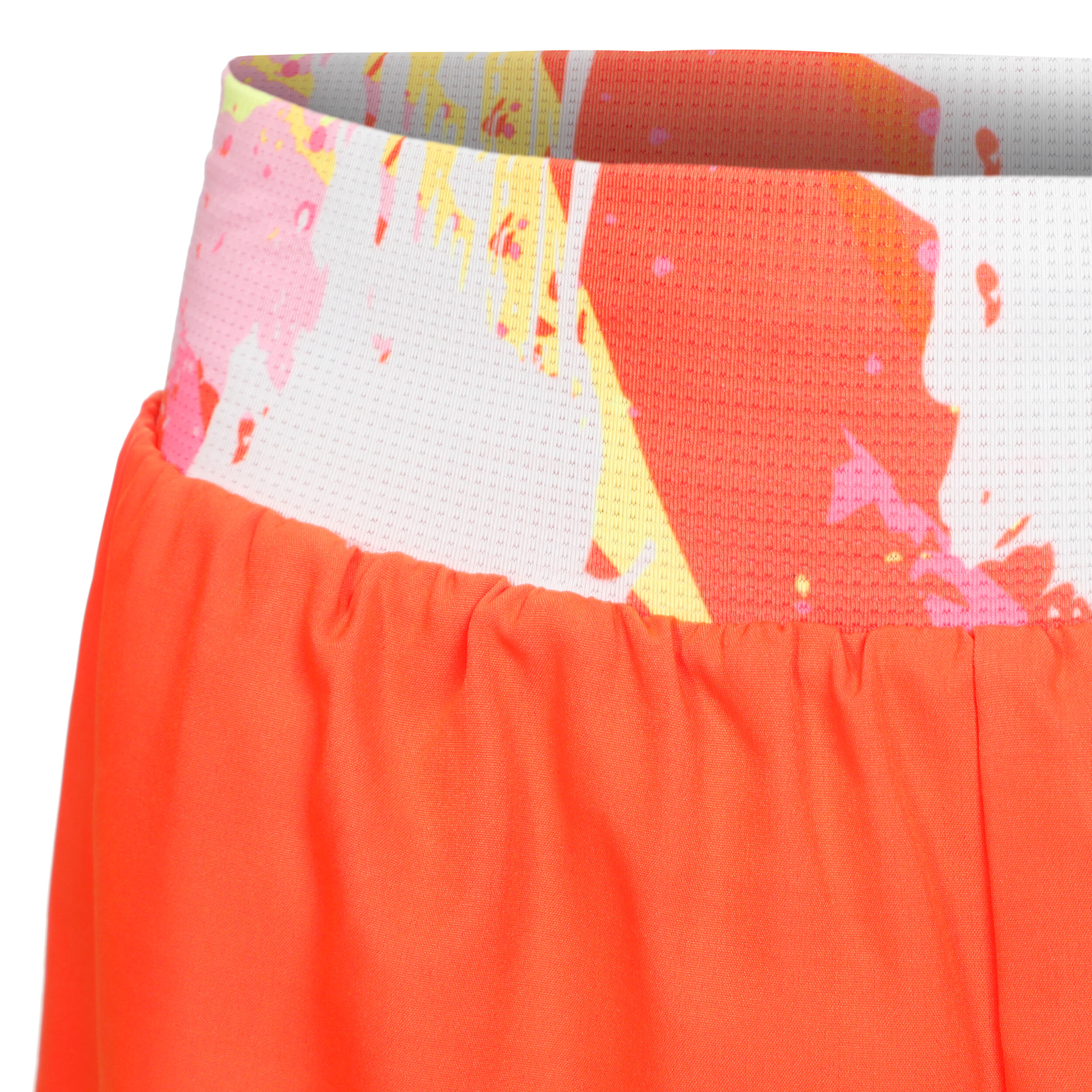 Wild Arts Printed 2In1 Shorts Damen - Rot, Mehrfarbig