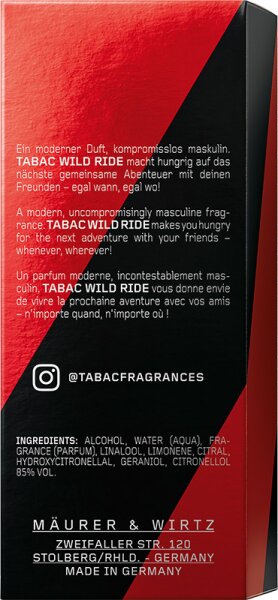 Tabac Wild Ride Eau de Toilette