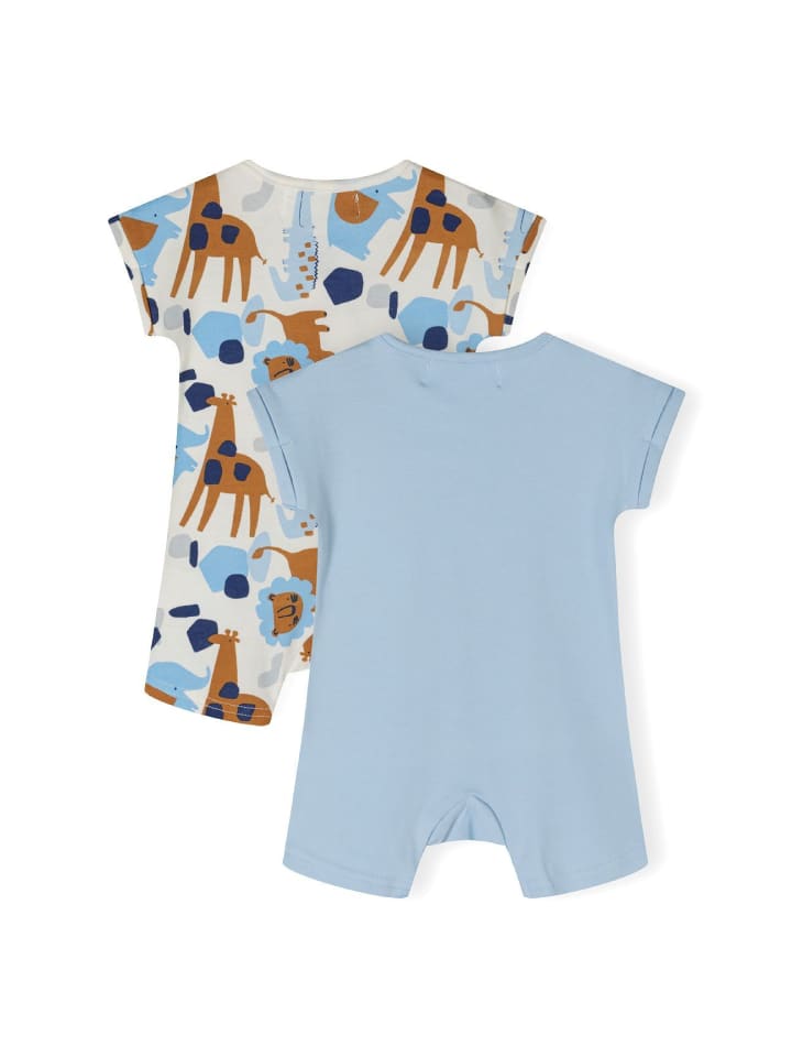 Minoti 2er. Set: Strampler 24babypack19 in hellblau günstig kaufen