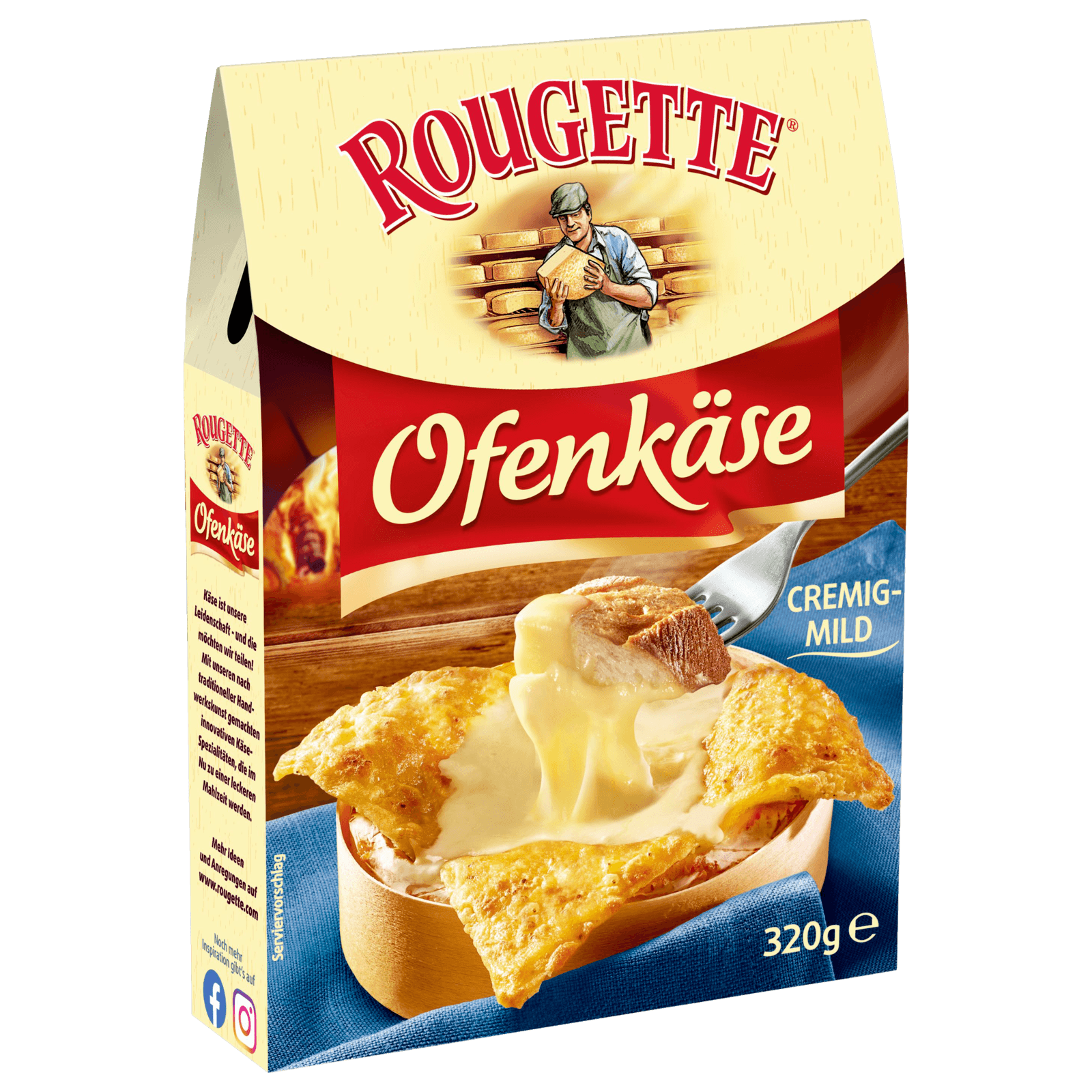 Rougette Ofenkäse cremig-mild 320g