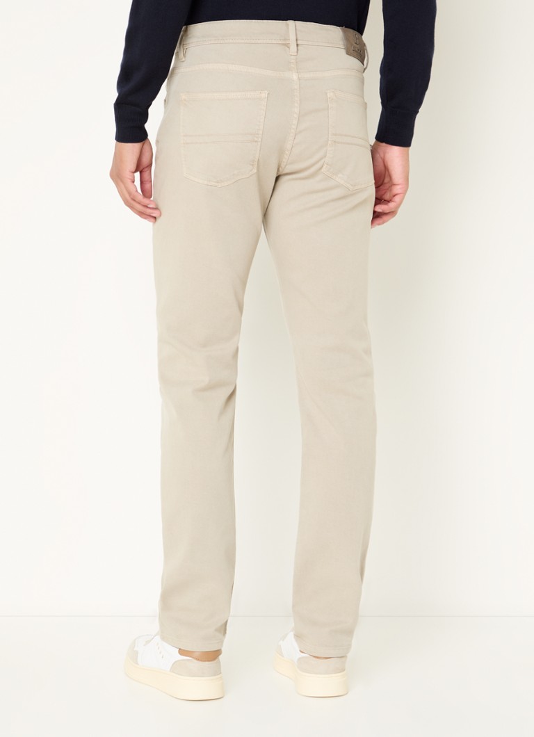 Boggi Milano Tencel elegáns szabású farmer lyocell keverék anyagból, színes mosással