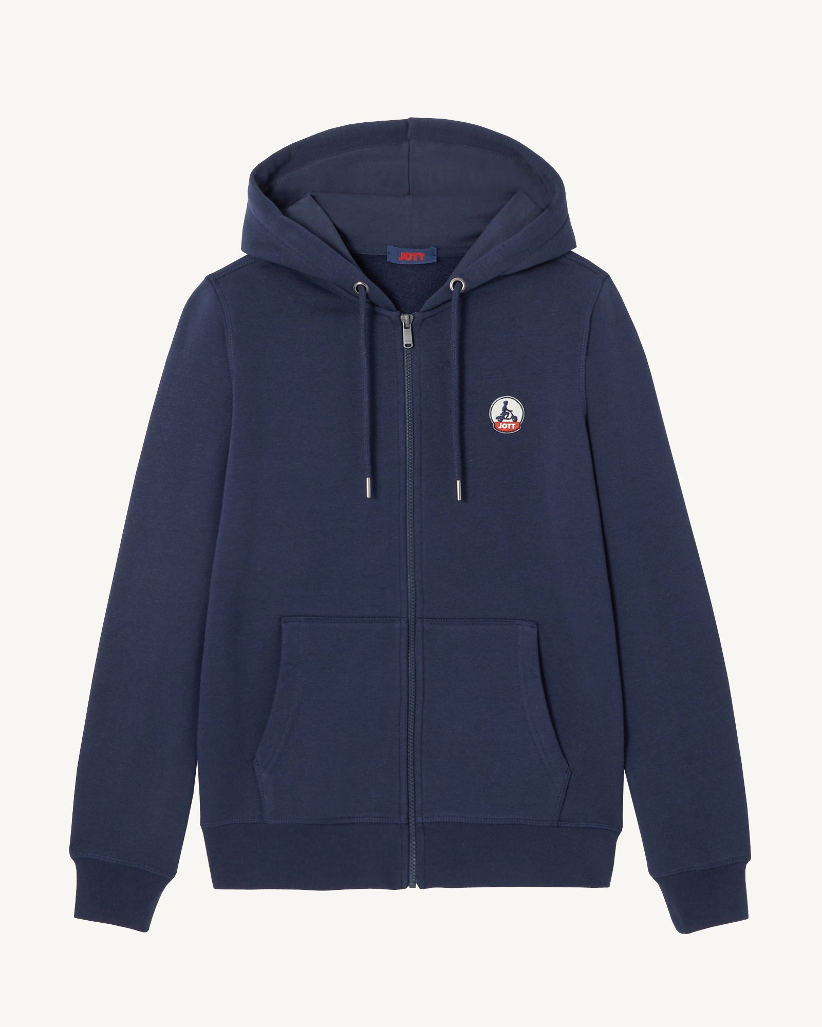 Sweat à capuche femme en coton biologique Marine Oaxaca