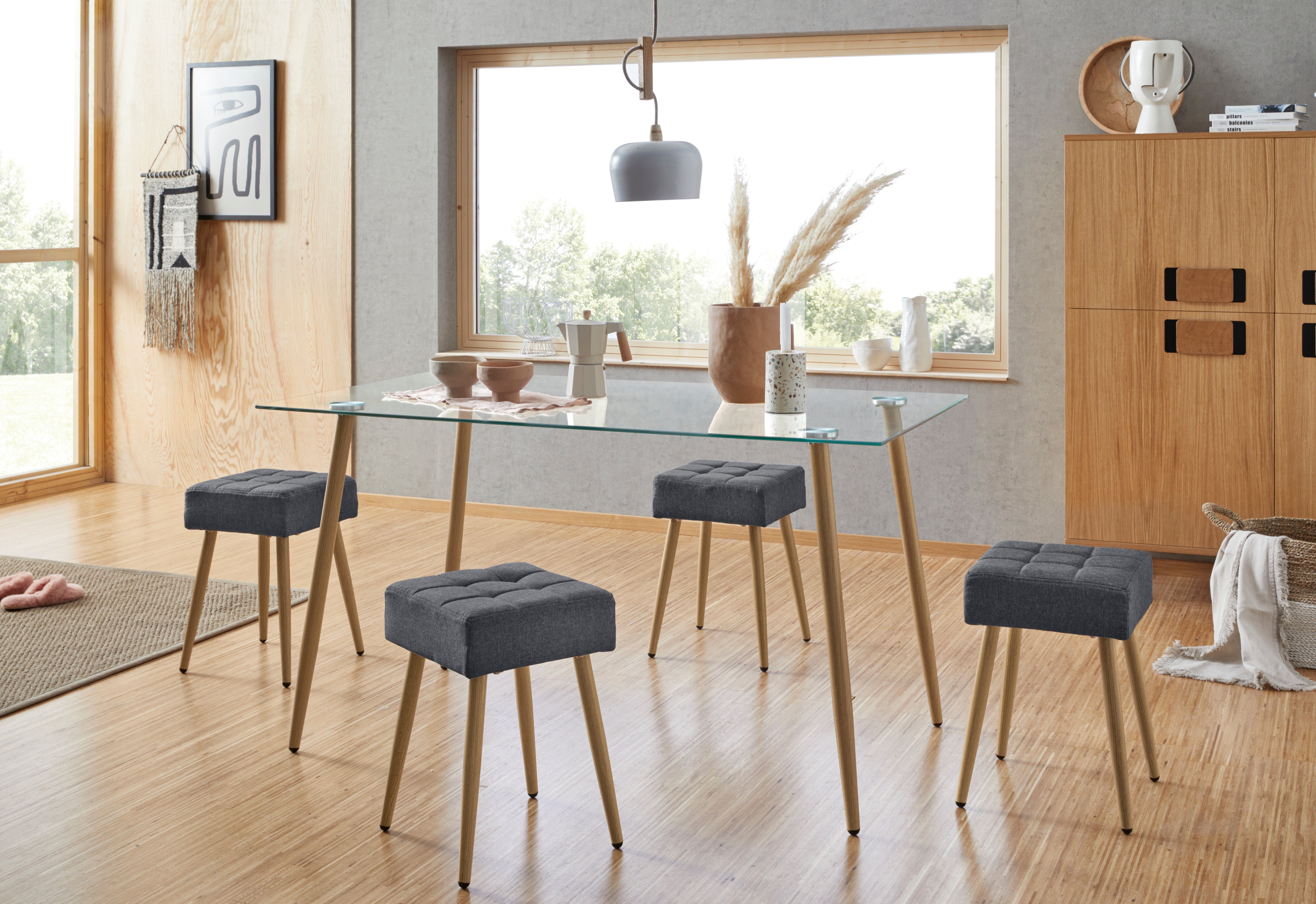 INOSIGN Glastisch Miller, Breite 140 cm