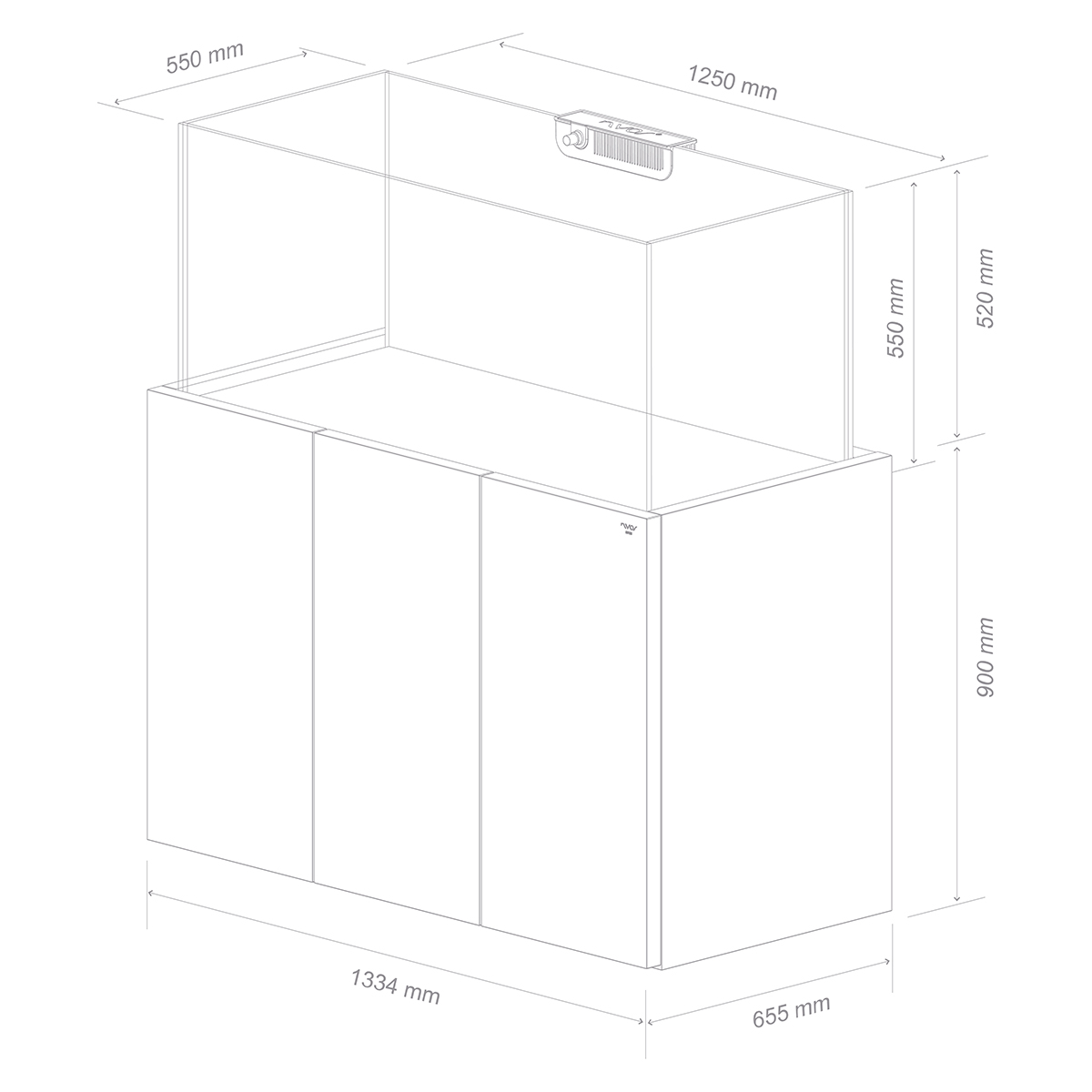 Nyos OPUS G2 Aquarium 440 Pro-Line günstig kaufen