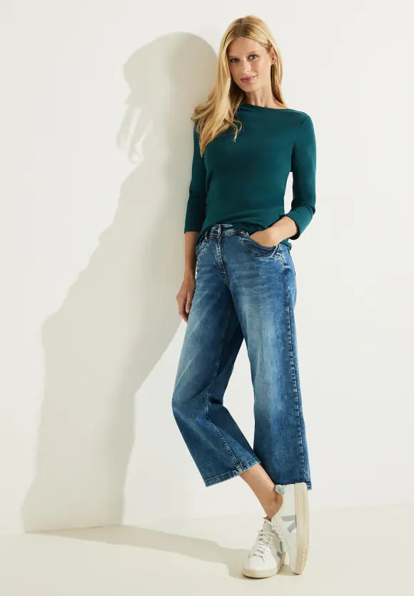CECIL Basic Shirt in Unifarbe
