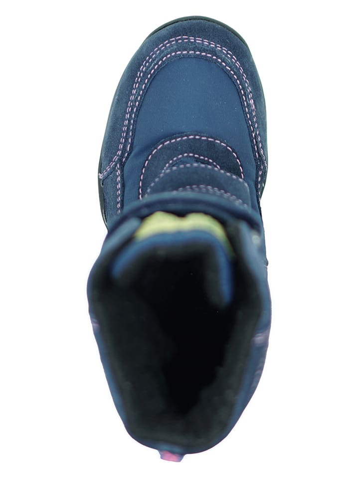 El Naturalista Leder-Winterboots in Blau günstig kaufen