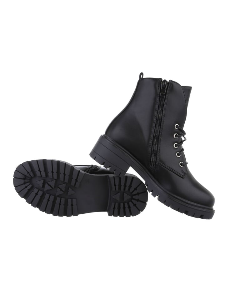 Ital-Design Stiefelette in Schwarz günstig kaufen