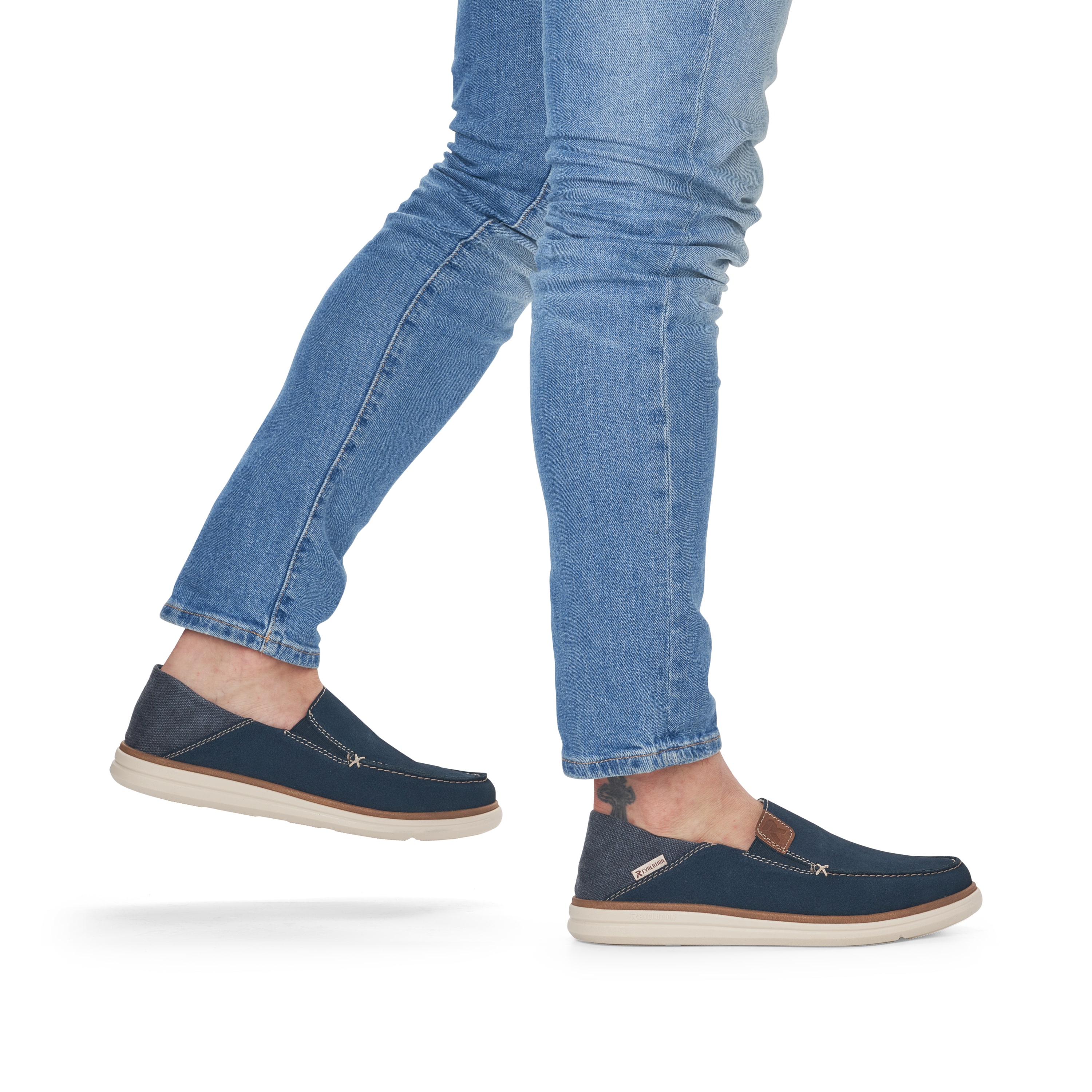 Rieker Herren Slipper navy