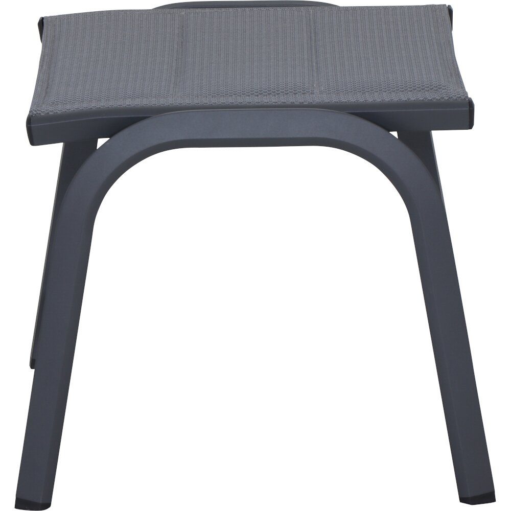 Siena Garden Gartenlounge-Hocker Siena Garden Tesoro Gartenhocker Aluminium (1)