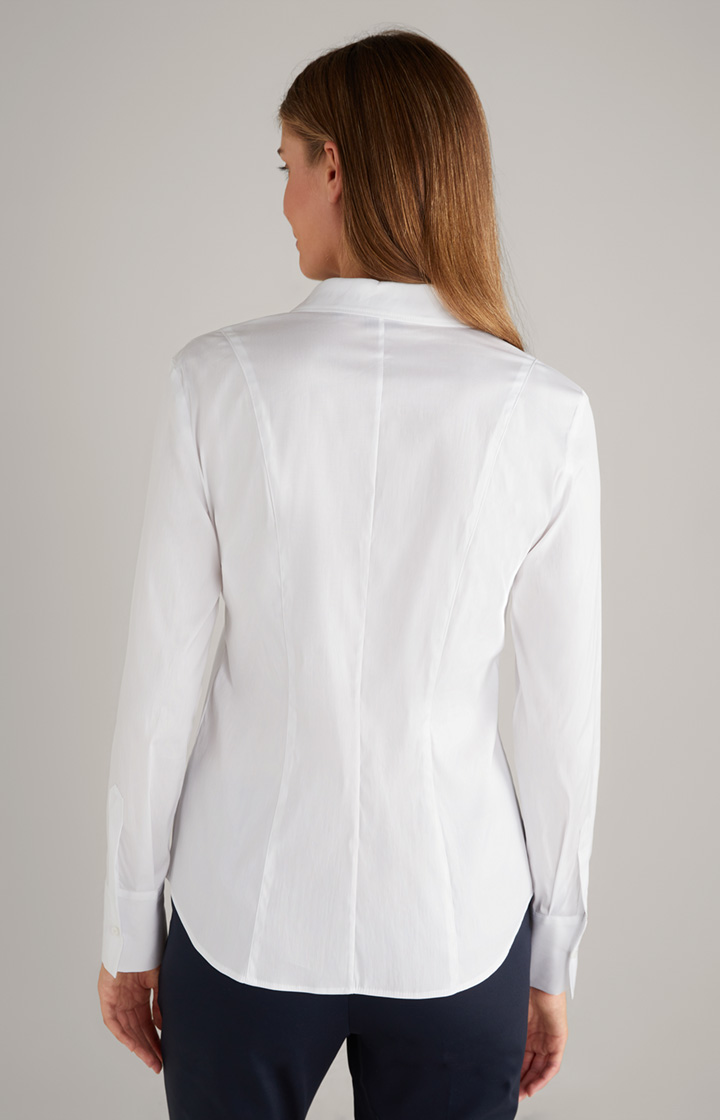 Hemdbluse in Weiß