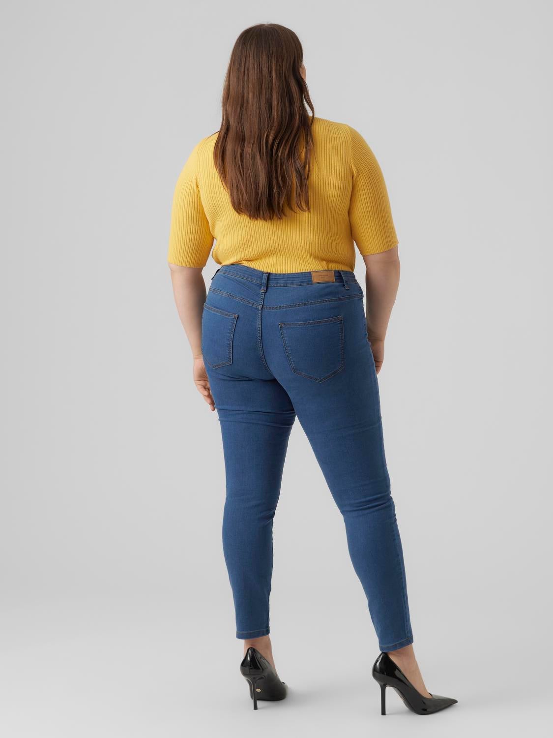 VMRUDY Mittlere Taille Slim Fit Jeans