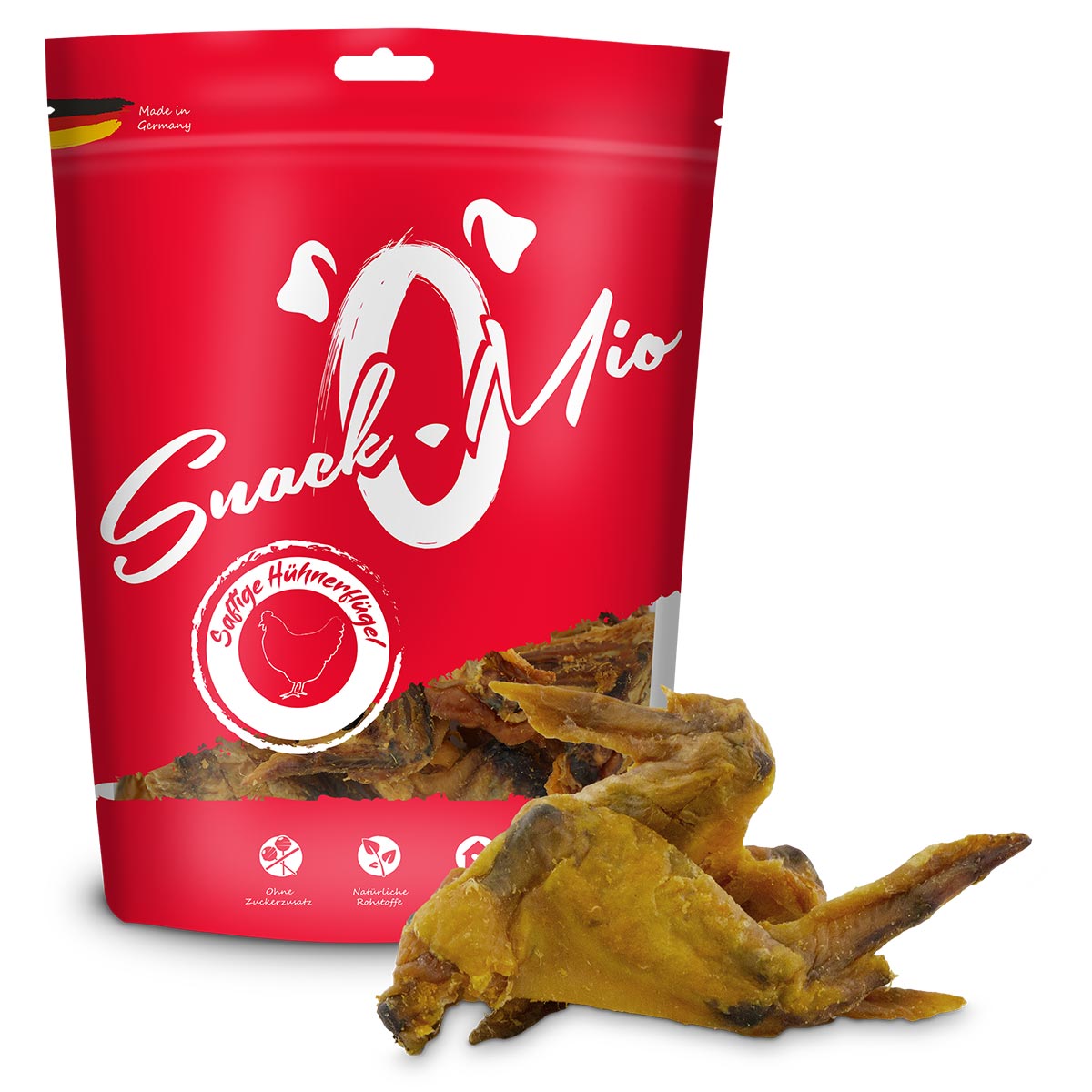 SnackOMio - saftige Hühnerflügel günstig kaufen bei ZooRoyal