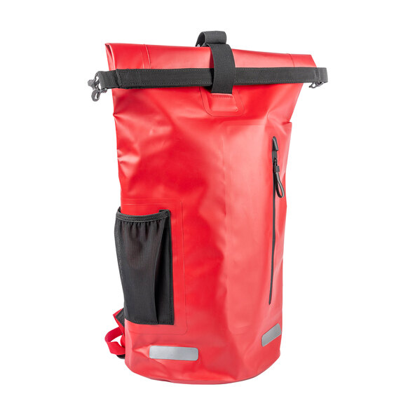 Wasserdichter Rucksack, rot