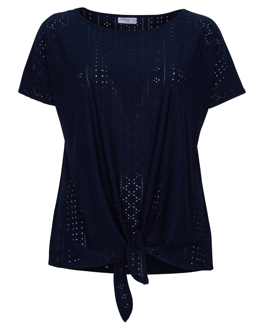 Dunkelblaues T-Shirt