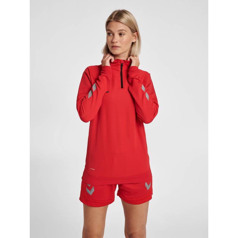 hummel hmlLEAD WOMAN HALF ZIP Sweatshirt Damen
