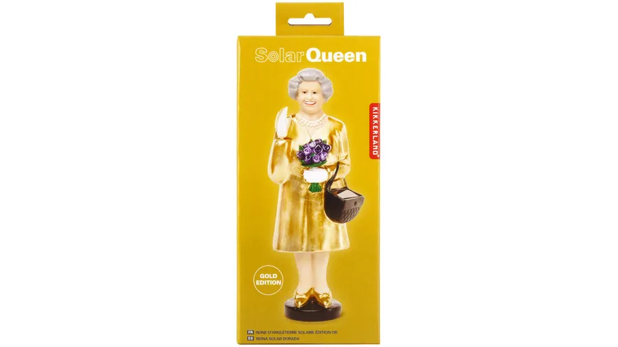 Kikkerland Solar Queen Gold Edition