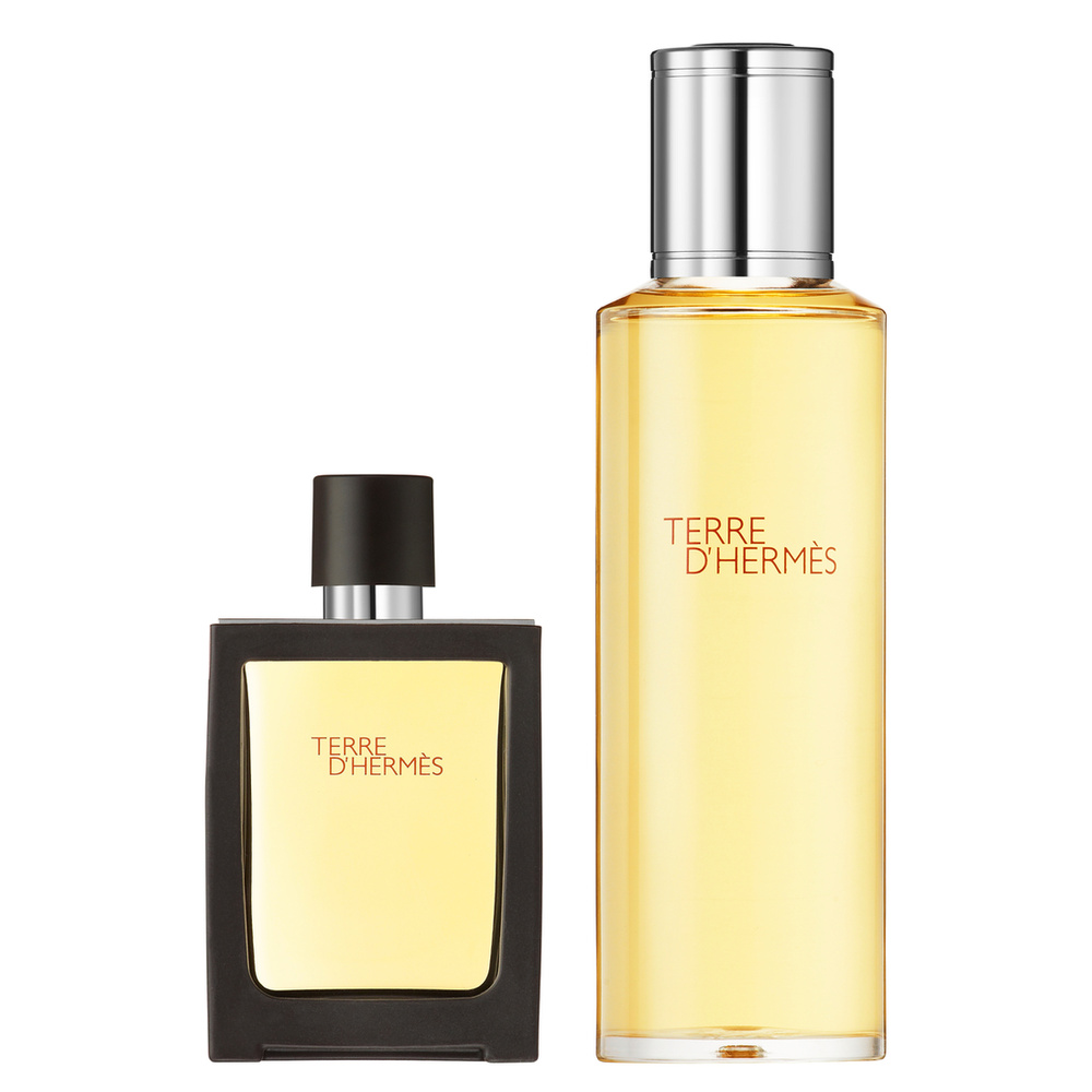 HERMÈS Terre d'Hermès Pure Perfume 121g 30ml Nat spray +125ml refil Eau de Parfum