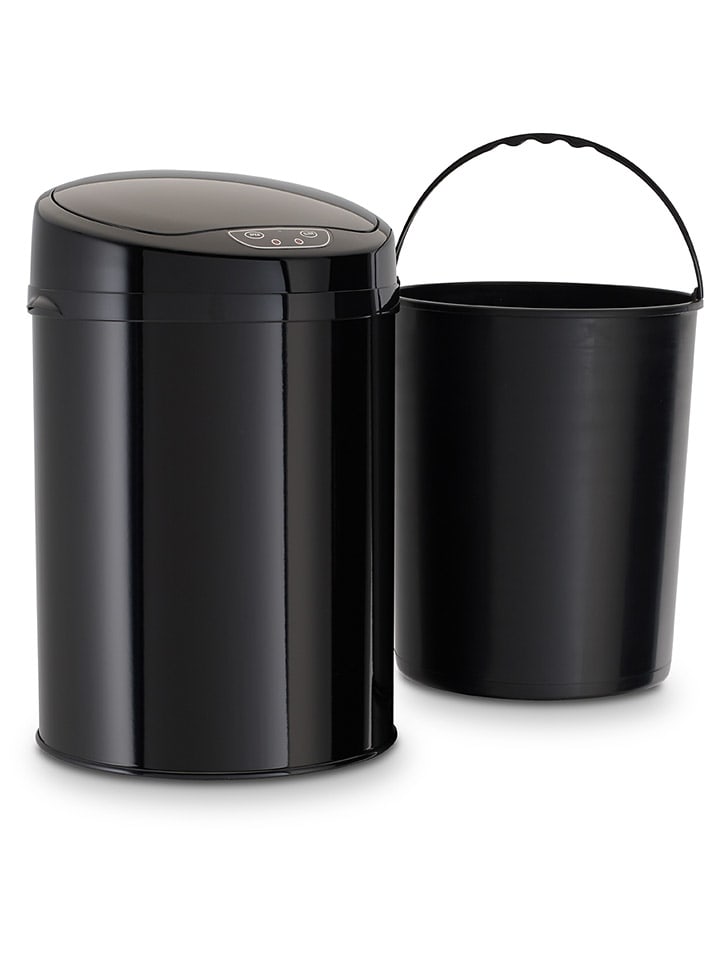 Echtwerk Sensor-Badabfalleimer in Schwarz - 9 l günstig kaufen onesize