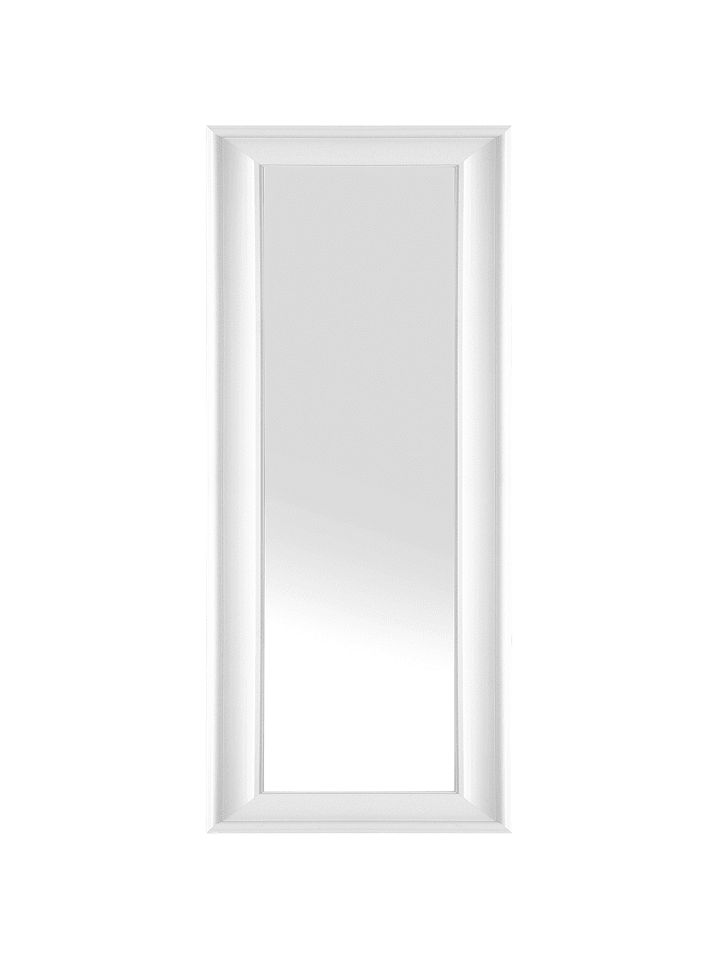 Beliani Wandspiegel LUNEL in Weiß - (W) 51 x (H) 141 x (L) 3 cm günstig kaufen onesize