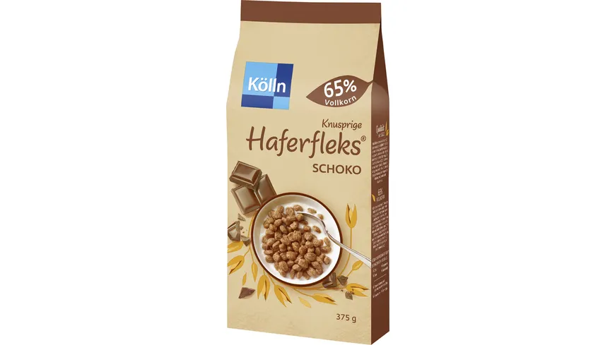 Kölln Knusprige Haferfleks® Schoko 375g 375 g